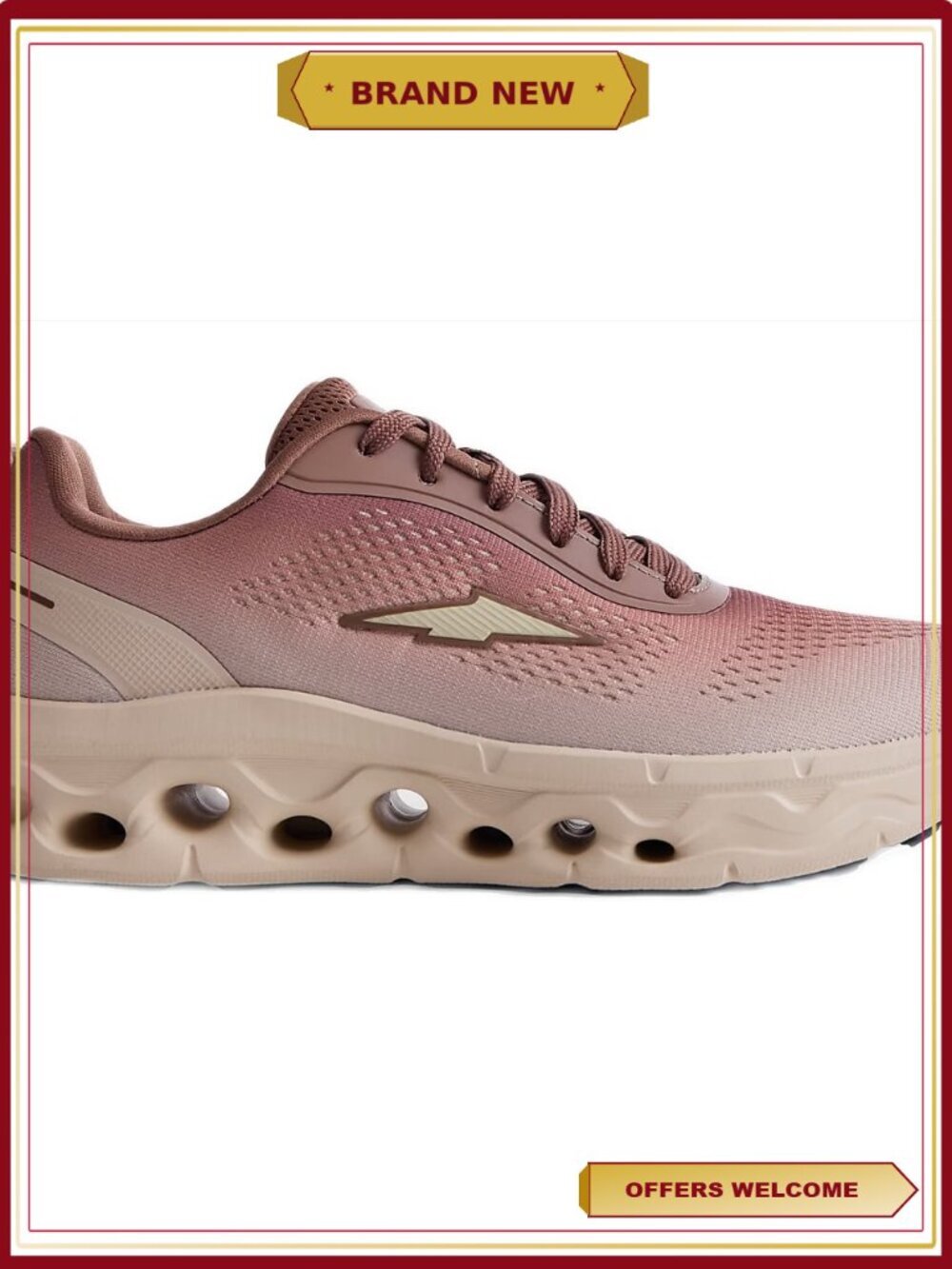 Women's Breathable Mesh Athletic Running Shoes with Memory Foam
